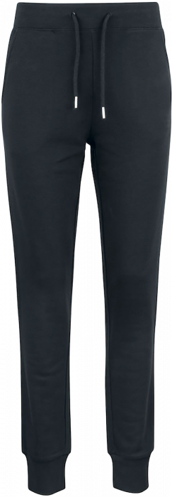Clique - Organic Cotton Premium Sweatpants Ladies - Black
