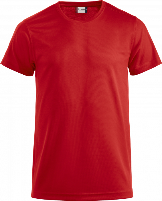 Clique - Ice-T Polyester Tee Men - Rosso