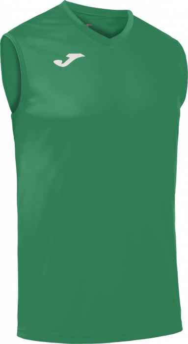Joma - Combi Sleeveless Shirt - Verde & bianco
