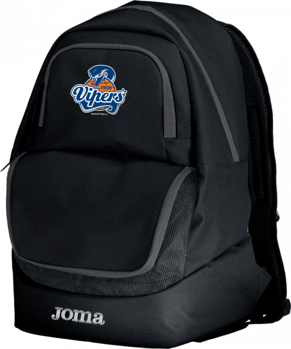 Joma - Vipers Training Backpack - Schwarz & weiß
