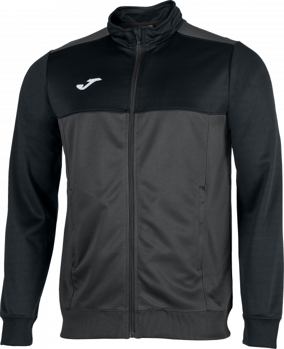 Joma - Winner Tracksuit Top - Black & grey