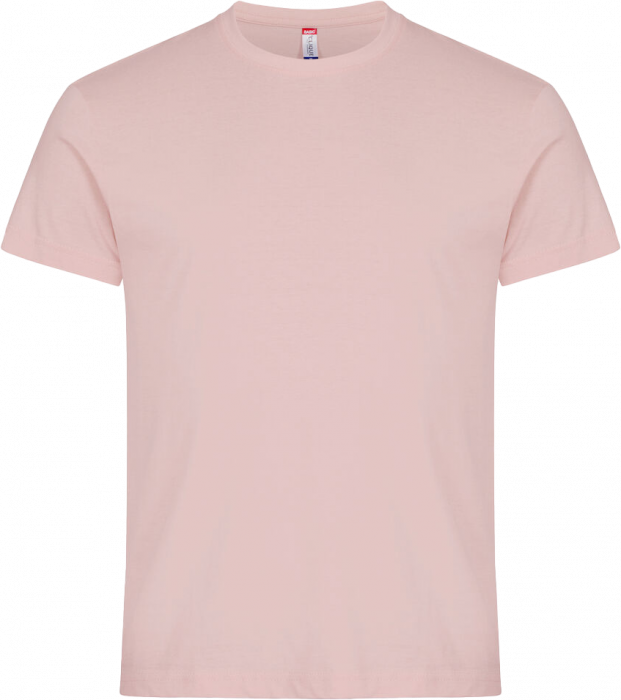 Clique - Basic Bomulds T-Shirt - Candy Pink
