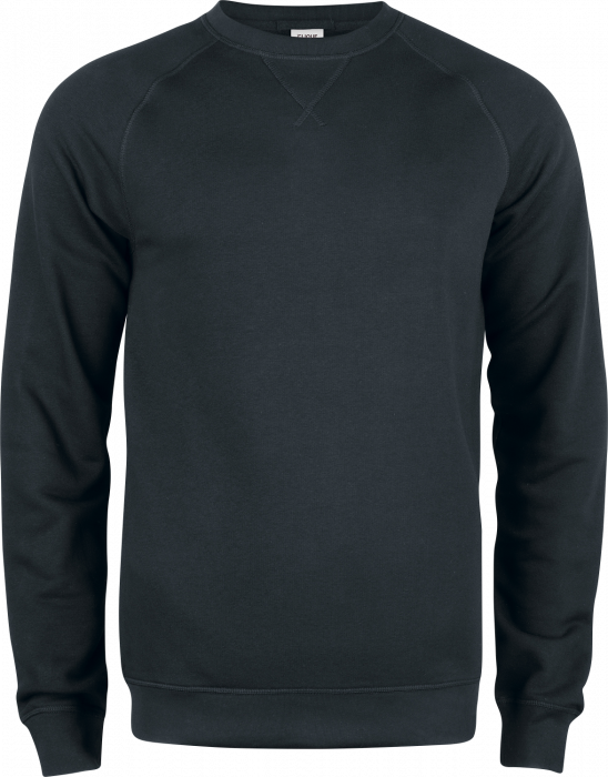 Clique - Organic Cotton Roundneck Sweatshirt - Black