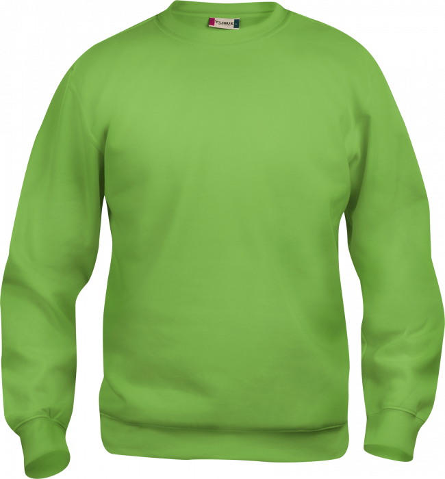 Clique - Sweatshirt I Bomuld - Lysegrøn