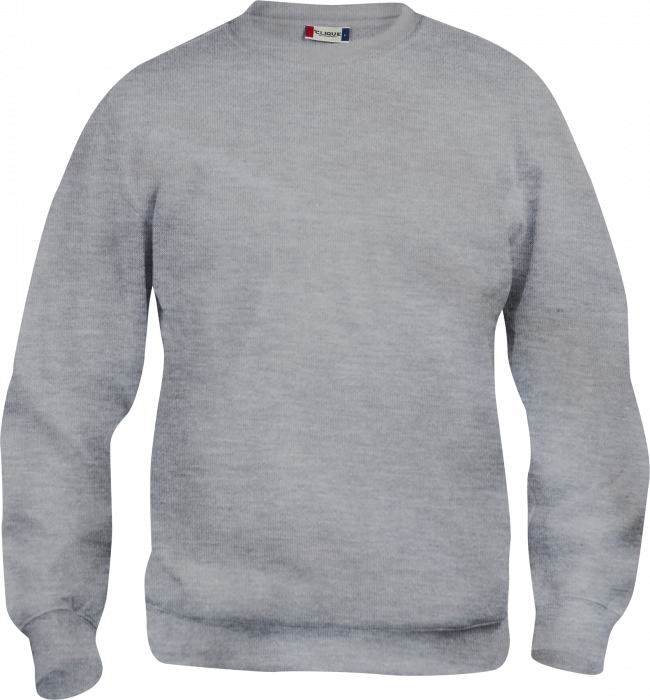 Clique - Sweatshirt I Bomuld - Grey melange