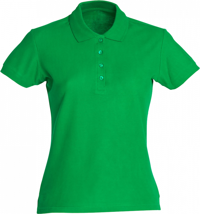Clique - Basic Polo Ladies - Apple green