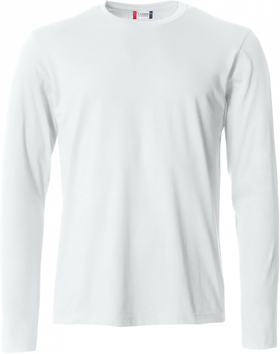 Clique - Longsleeve T-Shirt - Blanc