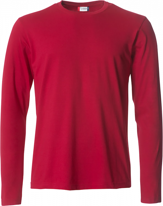 Clique - Longsleeve T-Shirt - Rouge