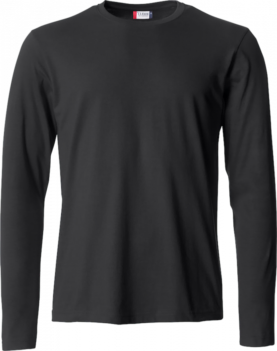 Clique - Langærmet T-Shirt - Sort