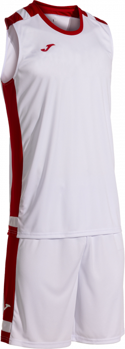 Joma - Lider Basketball Set - Weiß & rot
