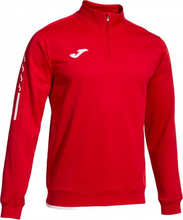 Joma - Olimpiada Half Zip Top - Vermelho