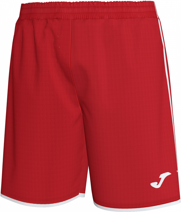Joma - Liga Shorts - Czerwony & biały