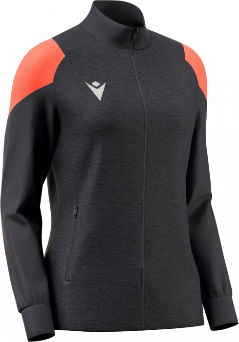 Macron - Valkyria Training Jacket Women - Anthracite & neon coral