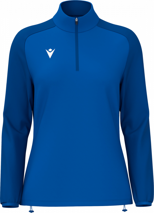 Macron - Lena Traning Top Half Zip Women - Royal Blue & dark royal blue