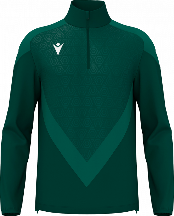 Macron - Anduin Training Top W. Half-Zip - Bottle Green & lt bottle green