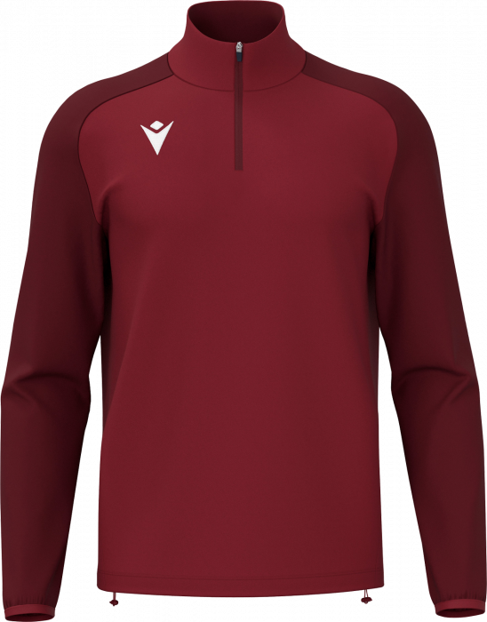 Macron - Isen Traning Top Half Zip - Cardinal & dark cardinal