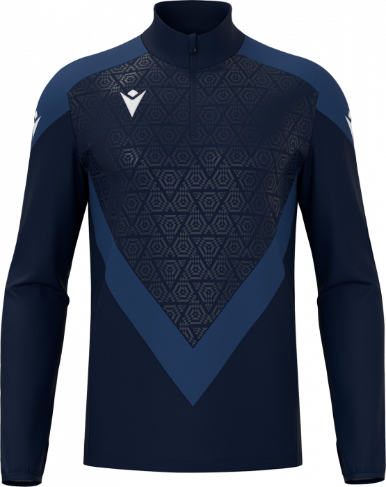 Macron - Yaruga Training Top W. Half-Zip - Marino & light navy