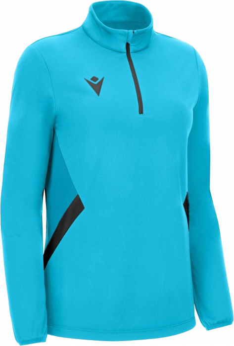 Macron - Maira Half Zip Top Women - Neon Sky & anthracite