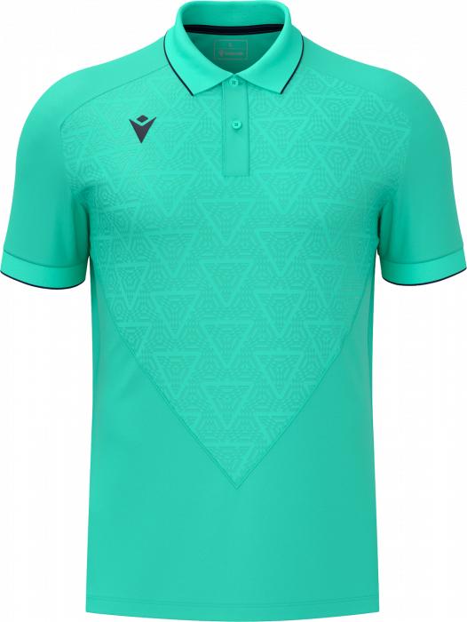 Macron - Baldwin Polo - Turquoise & granat