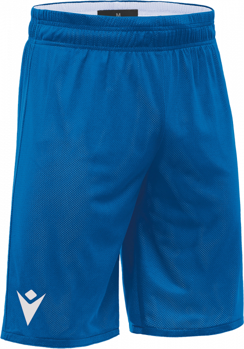 Macron - Denver Hero Reversible Basketball Shorts - Royal Blue & white