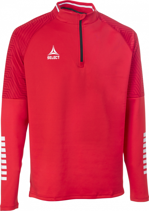 Select - Monaco V24 Training Sweat Half Zip Kids - Rojo