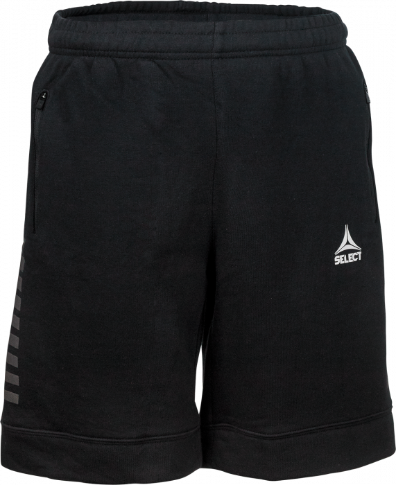 Select - Oxford Sweat Shorts - Svart