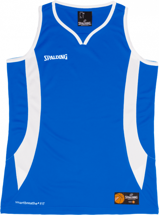 Spalding - Jam Tank Top - Donkerblauw & white