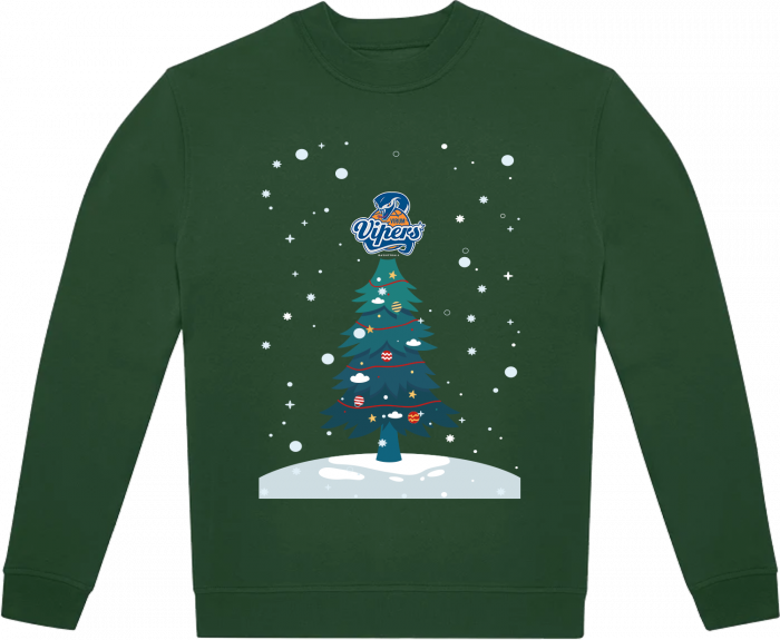 B&C - Vipers Christmas Jumper Adults - Bottle Green