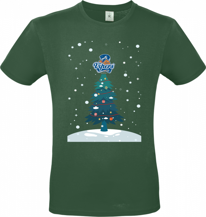B&C - Vieprs Christmas T-Shirt Adults - Bottle Green