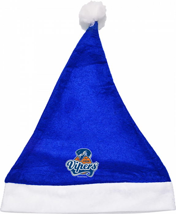 Sportyfied - Vipers Santa Hat - Royal blue & branco