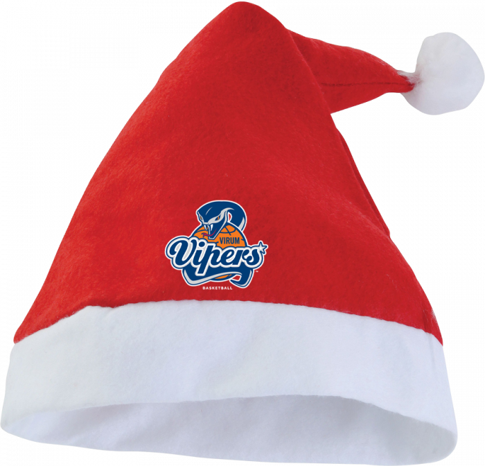 Sportyfied - Vipers Santa Hat - Rood & wit